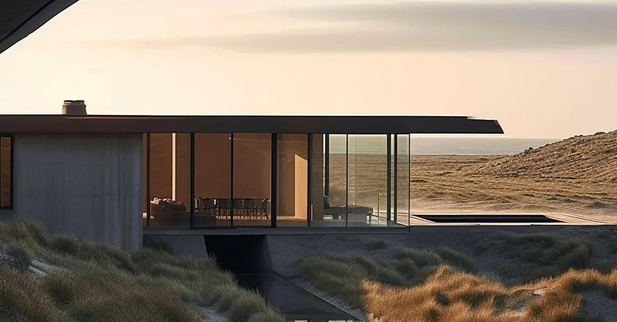 Discuss the principles of minimalist design, its impact on space and mood